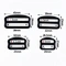 Alloy Tri-glide Bag Buckle